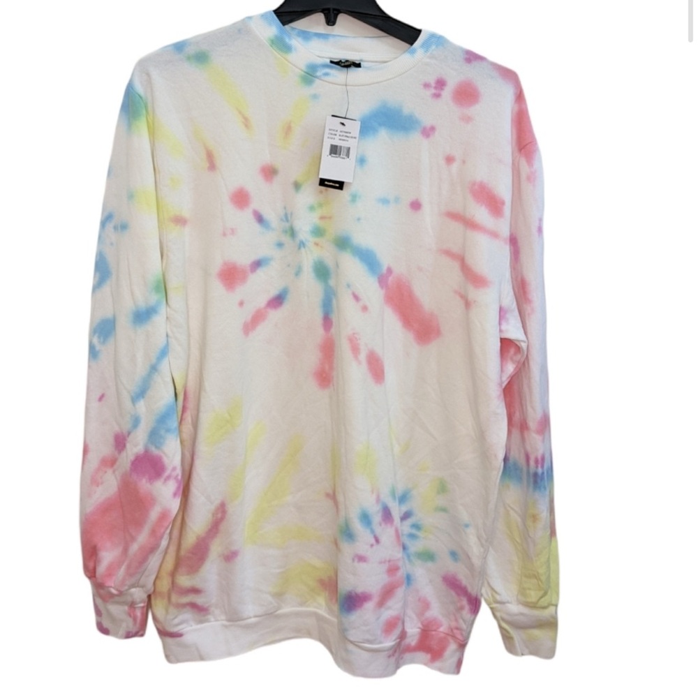 AFRM Diana Tie Dye Sweatshirt M New With Tags